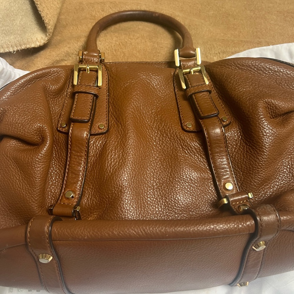 Michael Kors soft leather satchel